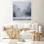 Shop Misty Morning II (Square) Canvas Print a painted style framed canvas wall art print from The Print Emporium artwork collection - Buy Australian made fine art painting style stretched canvas prints for the home and your interior decor space, TPE-423-CA-40X40-NF