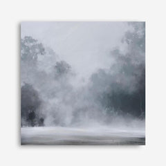 Shop Misty Morning II (Square) Canvas Print a painted style framed canvas wall art print from The Print Emporium artwork collection - Buy Australian made fine art painting style stretched canvas prints for the home and your interior decor space, TPE-423-CA-40X40-NF