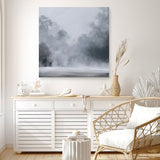 Shop Misty Morning II (Square) Canvas Print a painted style framed canvas wall art print from The Print Emporium artwork collection - Buy Australian made fine art painting style stretched canvas prints for the home and your interior decor space, TPE-423-CA-40X40-NF