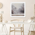 Shop Misty Morning (Square) Art Print a painted style wall art print from The Print Emporium wall artwork collection - Buy Australian made fine art painting style poster and framed prints for the home and your interior decor room, TPE-416-AP