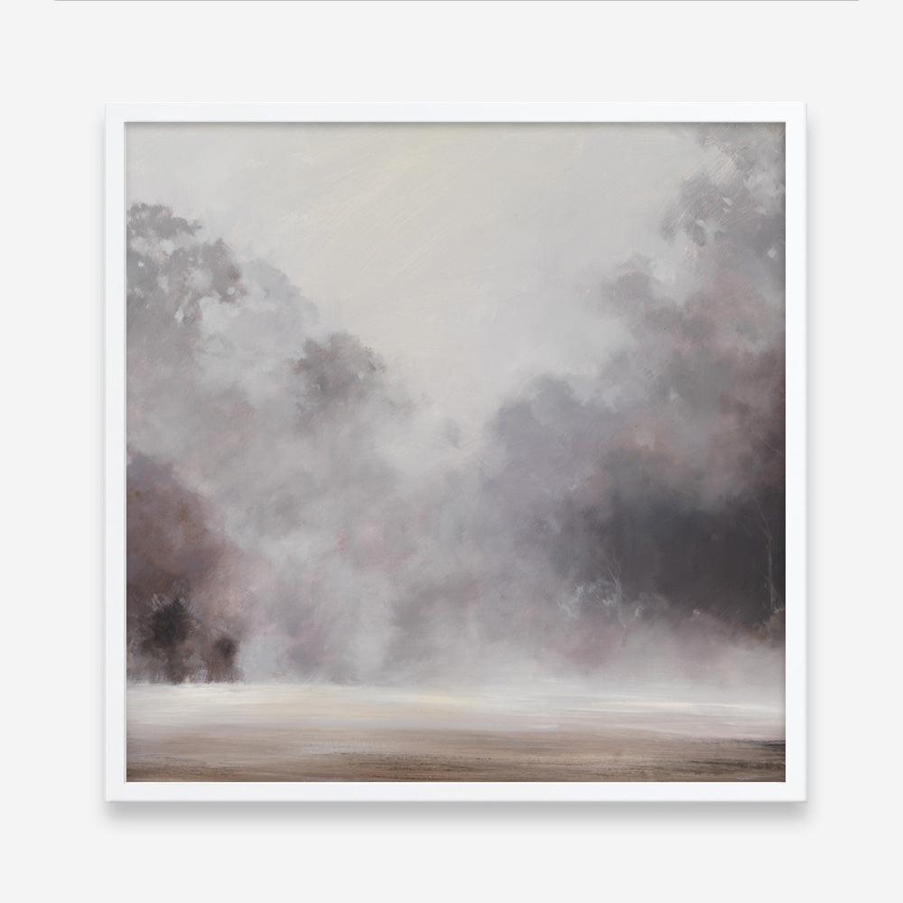 Shop Misty Morning (Square) Art Print a painted style wall art print from The Print Emporium wall artwork collection - Buy Australian made fine art painting style poster and framed prints for the home and your interior decor room, TPE-416-AP