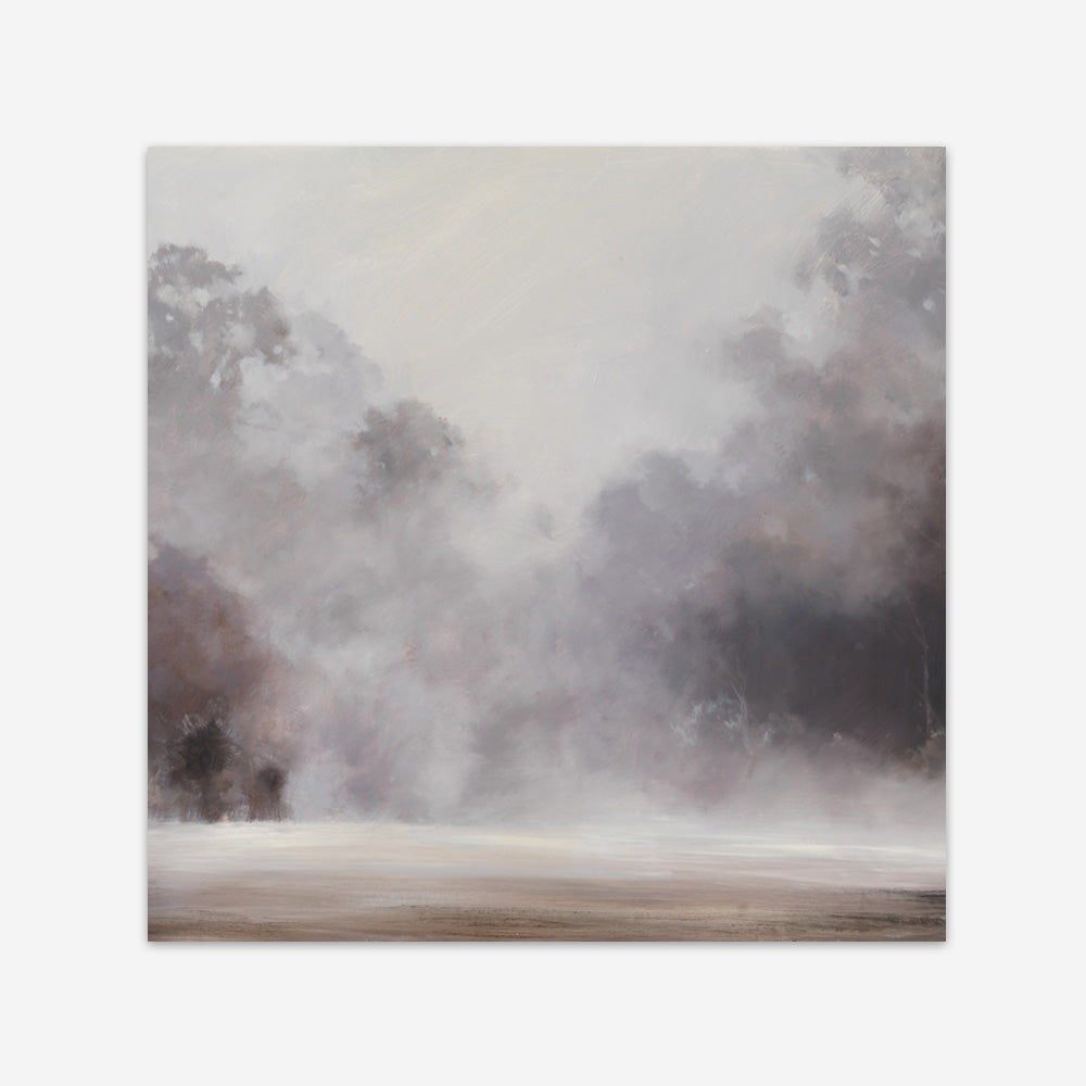 Shop Misty Morning (Square) Art Print a painted style wall art print from The Print Emporium wall artwork collection - Buy Australian made fine art painting style poster and framed prints for the home and your interior decor room, TPE-416-AP