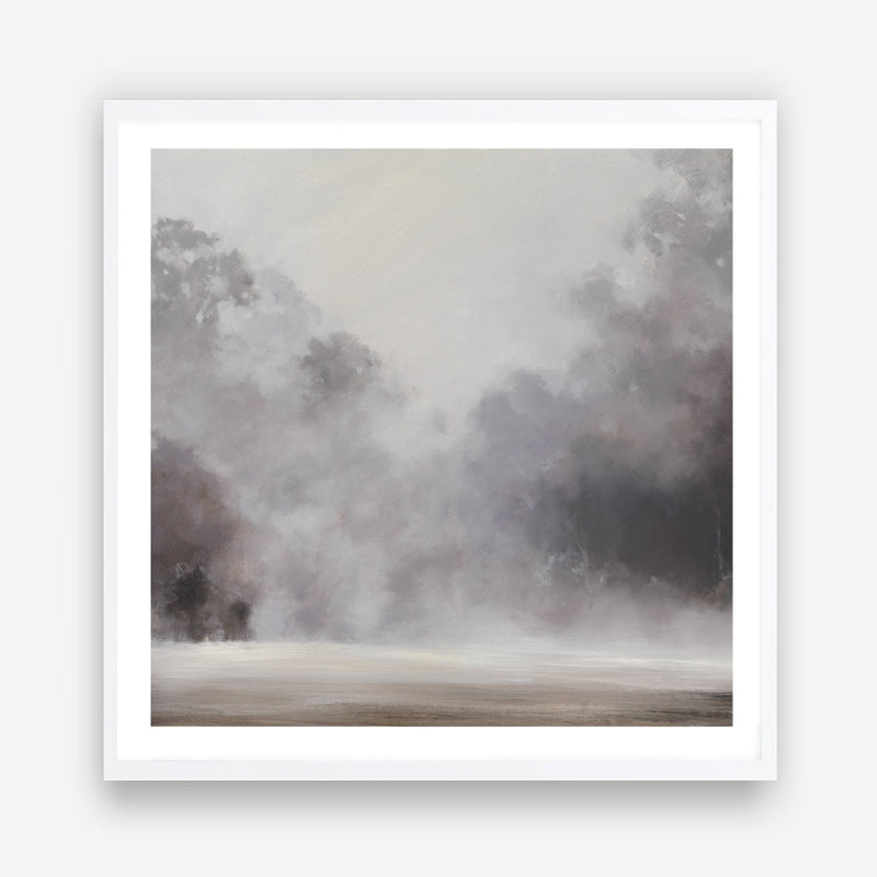 Shop Misty Morning (Square) Art Print a painted style wall art print from The Print Emporium wall artwork collection - Buy Australian made fine art painting style poster and framed prints for the home and your interior decor room, TPE-416-AP