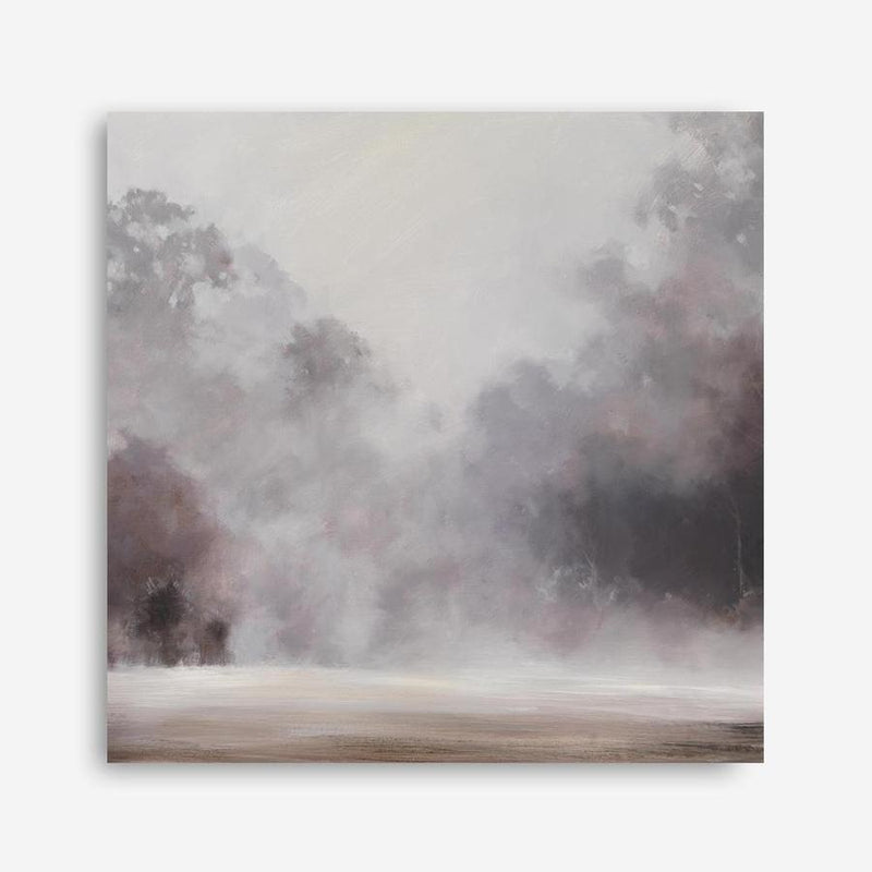 Shop Misty Morning (Square) Canvas Print a painted style framed canvas wall art print from The Print Emporium artwork collection - Buy Australian made fine art painting style stretched canvas prints for the home and your interior decor space, TPE-416-CA-40X40-NF