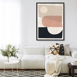 Shop Mix Canvas Print a painted abstract themed framed canvas wall art print from The Print Emporium artwork collection - Buy Australian made fine art painting style stretched canvas prints for the home and your interior decor space, TPE-DH-072-CA-35X46-NF
