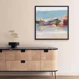 Shop Moab (Square) Art Print a painted abstract themed wall art print from The Print Emporium wall artwork collection - Buy Australian made fine art painting style poster and framed prints for the home and your interior decor room, TPE-WA-74328-AP