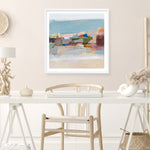 Shop Moab (Square) Art Print a painted abstract themed wall art print from The Print Emporium wall artwork collection - Buy Australian made fine art painting style poster and framed prints for the home and your interior decor room, TPE-WA-74328-AP