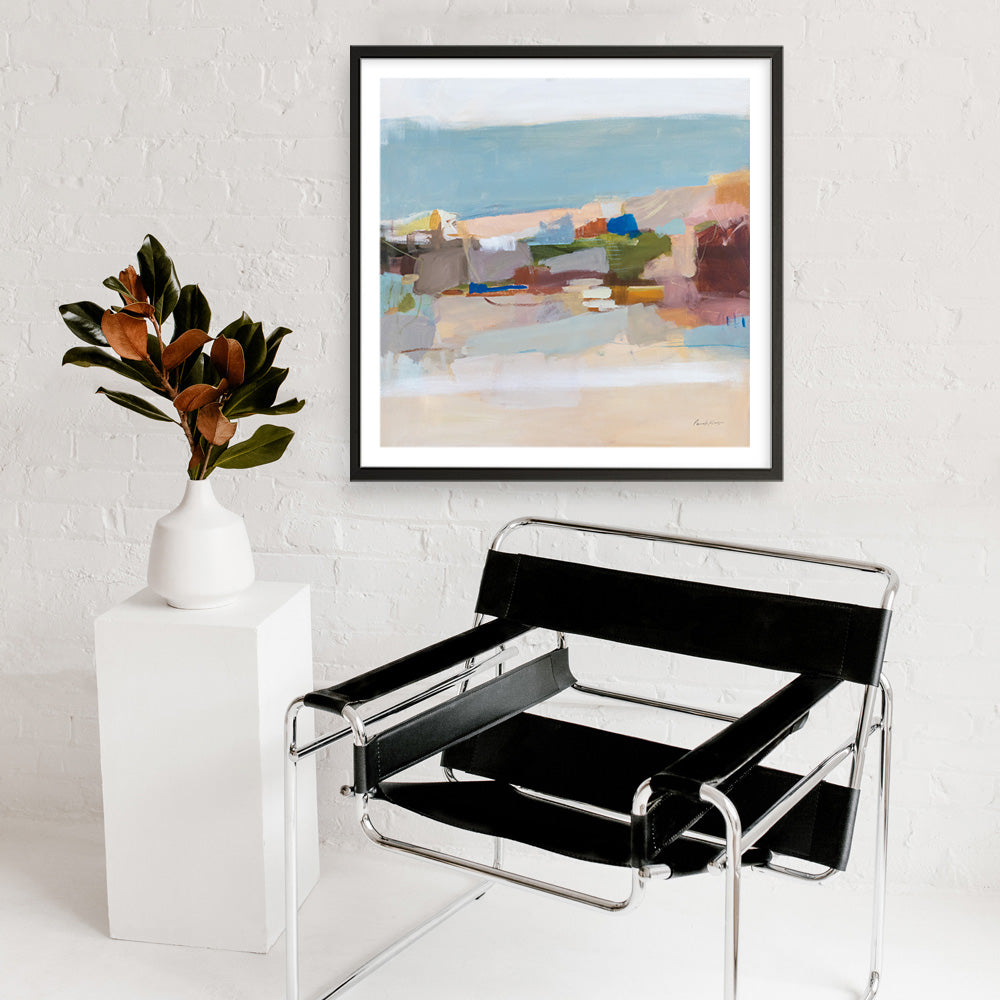 Shop Moab (Square) Art Print a painted abstract themed wall art print from The Print Emporium wall artwork collection - Buy Australian made fine art painting style poster and framed prints for the home and your interior decor room, TPE-WA-74328-AP