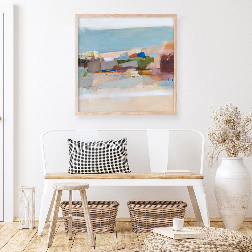 Shop Moab (Square) Art Print a painted abstract themed wall art print from The Print Emporium wall artwork collection - Buy Australian made fine art painting style poster and framed prints for the home and your interior decor room, TPE-WA-74328-AP