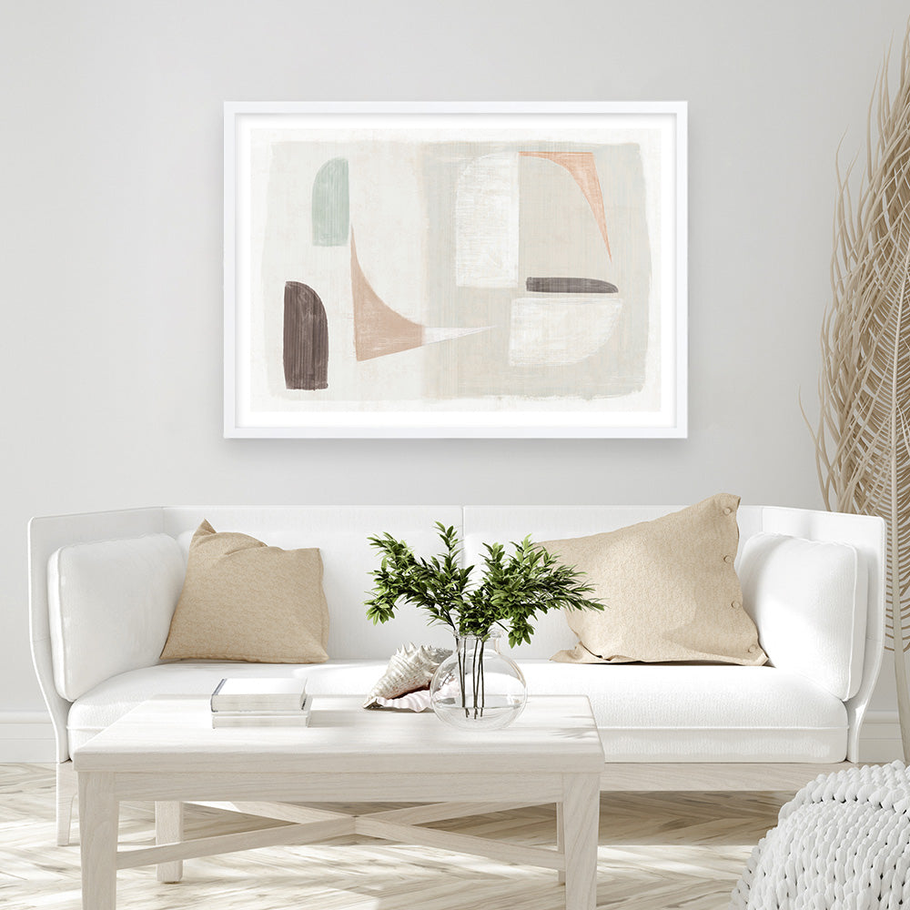 Shop Moda Art Print a painted abstract themed wall art print from The Print Emporium wall artwork collection - Buy Australian made fine art painting style poster and framed prints for the home and your interior decor room, TPE-PC-EW827-AP