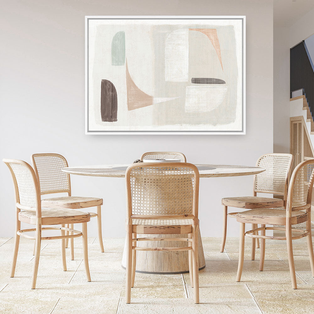 Shop Moda Canvas Print a painted abstract themed framed canvas wall art print from The Print Emporium artwork collection - Buy Australian made fine art painting style stretched canvas prints for the home and your interior decor space, TPE-PC-EW827-CA-35X46-NF