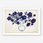Shop Modern Blue I Art Print a floral themed painted wall art print from The Print Emporium wall artwork collection - Buy Australian made fine art painting style poster and framed prints for the home and your interior decor room, TPE-WA-74160-AP