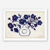 Shop Modern Blue II Art Print a floral themed painted wall art print from The Print Emporium wall artwork collection - Buy Australian made fine art painting style poster and framed prints for the home and your interior decor room, TPE-WA-74161-AP