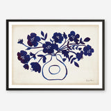 Shop Modern Blue II Art Print a floral themed painted wall art print from The Print Emporium wall artwork collection - Buy Australian made fine art painting style poster and framed prints for the home and your interior decor room, TPE-WA-74161-AP