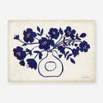 Shop Modern Blue II Art Print a floral themed painted wall art print from The Print Emporium wall artwork collection - Buy Australian made fine art painting style poster and framed prints for the home and your interior decor room, TPE-WA-74161-AP