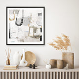 Shop Modern Rhythm (Square) Art Print a painted abstract themed wall art print from The Print Emporium wall artwork collection - Buy Australian made fine art painting style poster and framed prints for the home and your interior decor room, TPE-PC-AH001-AP