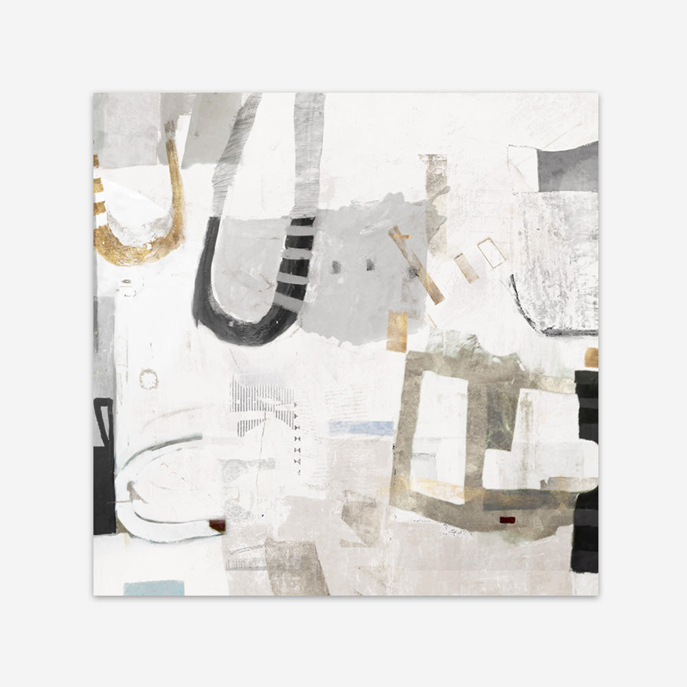 Shop Modern Rhythm (Square) Art Print a painted abstract themed wall art print from The Print Emporium wall artwork collection - Buy Australian made fine art painting style poster and framed prints for the home and your interior decor room, TPE-PC-AH001-AP