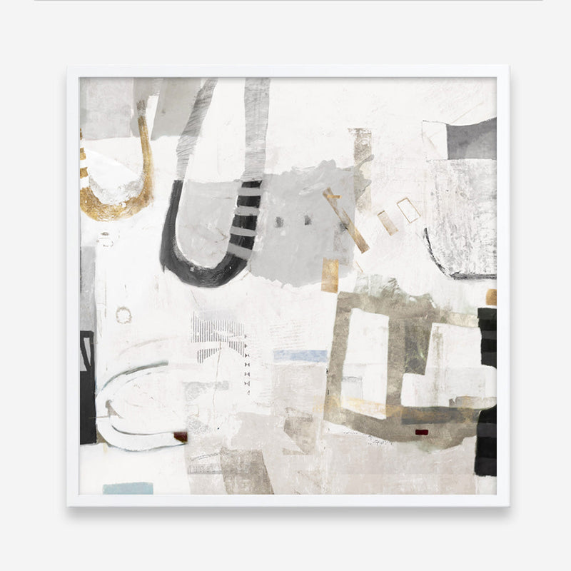 Shop Modern Rhythm (Square) Art Print a painted abstract themed wall art print from The Print Emporium wall artwork collection - Buy Australian made fine art painting style poster and framed prints for the home and your interior decor room, TPE-PC-AH001-AP