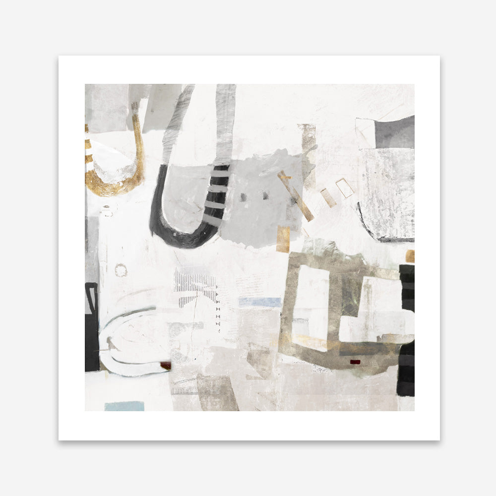 Shop Modern Rhythm (Square) Art Print a painted abstract themed wall art print from The Print Emporium wall artwork collection - Buy Australian made fine art painting style poster and framed prints for the home and your interior decor room, TPE-PC-AH001-AP