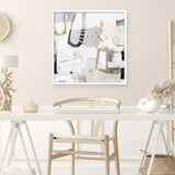 Shop Modern Rhythm (Square) Art Print a painted abstract themed wall art print from The Print Emporium wall artwork collection - Buy Australian made fine art painting style poster and framed prints for the home and your interior decor room, TPE-PC-AH001-AP