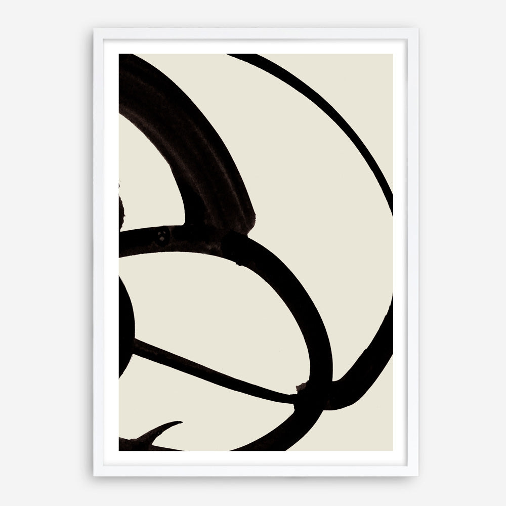 Shop Mono Brush 1 Art Print a painted abstract themed wall art print from The Print Emporium wall artwork collection - Buy Australian made fine art painting style poster and framed prints for the home and your interior decor room, TPE-DH-073-AP
