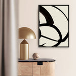 Shop Mono Brush 1 Art Print a painted abstract themed wall art print from The Print Emporium wall artwork collection - Buy Australian made fine art painting style poster and framed prints for the home and your interior decor room, TPE-DH-073-AP