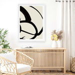 Shop Mono Brush 1 Art Print a painted abstract themed wall art print from The Print Emporium wall artwork collection - Buy Australian made fine art painting style poster and framed prints for the home and your interior decor room, TPE-DH-073-AP