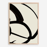Shop Mono Brush 1 Art Print a painted abstract themed wall art print from The Print Emporium wall artwork collection - Buy Australian made fine art painting style poster and framed prints for the home and your interior decor room, TPE-DH-073-AP