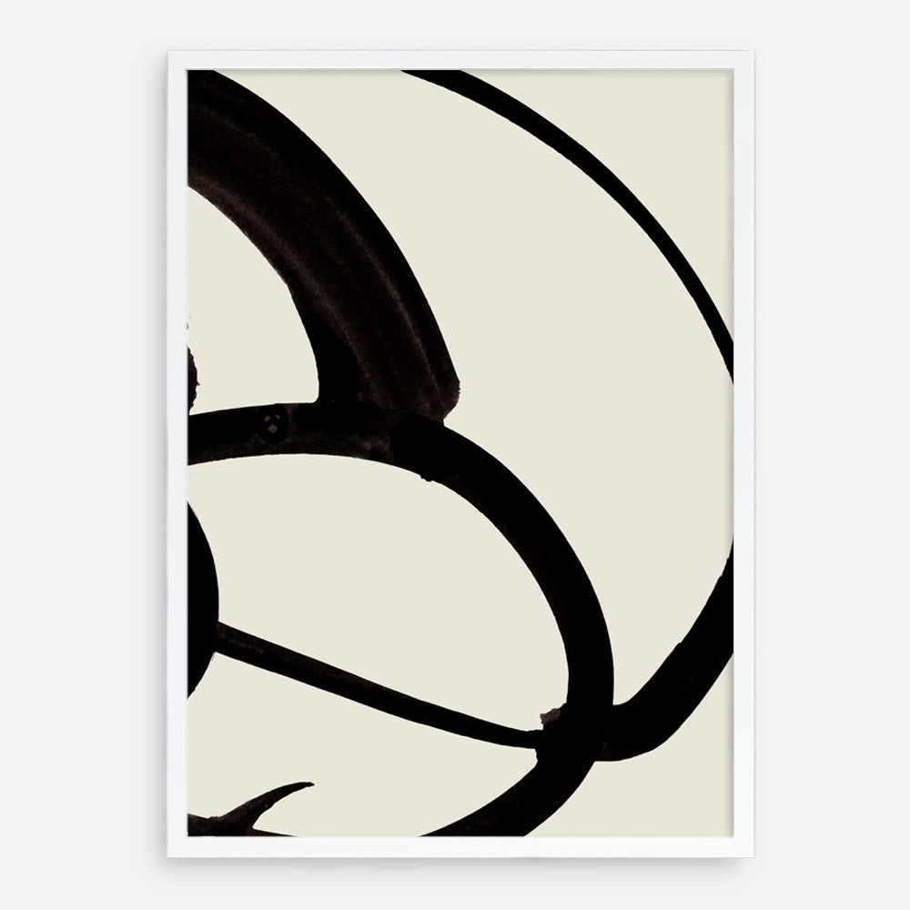 Shop Mono Brush 1 Art Print a painted abstract themed wall art print from The Print Emporium wall artwork collection - Buy Australian made fine art painting style poster and framed prints for the home and your interior decor room, TPE-DH-073-AP