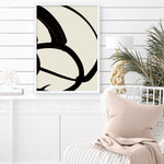 Shop Mono Brush 1 Art Print a painted abstract themed wall art print from The Print Emporium wall artwork collection - Buy Australian made fine art painting style poster and framed prints for the home and your interior decor room, TPE-DH-073-AP