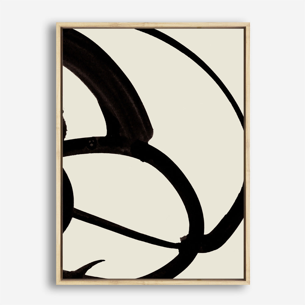 Shop Mono Brush 1 Canvas Print a painted abstract themed framed canvas wall art print from The Print Emporium artwork collection - Buy Australian made fine art painting style stretched canvas prints for the home and your interior decor space, TPE-DH-073-CA-35X46-NF