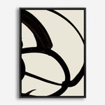 Shop Mono Brush 1 Canvas Print a painted abstract themed framed canvas wall art print from The Print Emporium artwork collection - Buy Australian made fine art painting style stretched canvas prints for the home and your interior decor space, TPE-DH-073-CA-35X46-NF