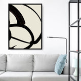 Shop Mono Brush 1 Canvas Print a painted abstract themed framed canvas wall art print from The Print Emporium artwork collection - Buy Australian made fine art painting style stretched canvas prints for the home and your interior decor space, TPE-DH-073-CA-35X46-NF