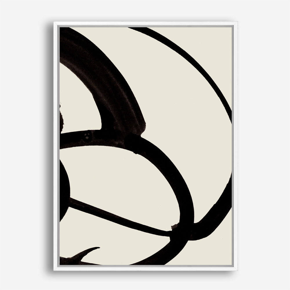 Shop Mono Brush 1 Canvas Print a painted abstract themed framed canvas wall art print from The Print Emporium artwork collection - Buy Australian made fine art painting style stretched canvas prints for the home and your interior decor space, TPE-DH-073-CA-35X46-NF