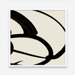 Shop Mono Brush 1 (Square) Art Print a painted abstract themed wall art print from The Print Emporium wall artwork collection - Buy Australian made fine art painting style poster and framed prints for the home and your interior decor room, TPE-DH-296-AP