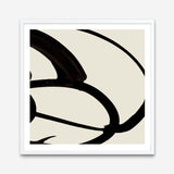Shop Mono Brush 1 (Square) Art Print a painted abstract themed wall art print from The Print Emporium wall artwork collection - Buy Australian made fine art painting style poster and framed prints for the home and your interior decor room, TPE-DH-296-AP