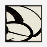Shop Mono Brush 1 (Square) Art Print a painted abstract themed wall art print from The Print Emporium wall artwork collection - Buy Australian made fine art painting style poster and framed prints for the home and your interior decor room, TPE-DH-296-AP