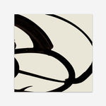 Shop Mono Brush 1 (Square) Art Print a painted abstract themed wall art print from The Print Emporium wall artwork collection - Buy Australian made fine art painting style poster and framed prints for the home and your interior decor room, TPE-DH-296-AP