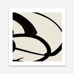 Shop Mono Brush 1 (Square) Art Print a painted abstract themed wall art print from The Print Emporium wall artwork collection - Buy Australian made fine art painting style poster and framed prints for the home and your interior decor room, TPE-DH-296-AP