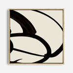 Shop Mono Brush 1 (Square) Canvas Print a painted abstract themed framed canvas wall art print from The Print Emporium artwork collection - Buy Australian made fine art painting style stretched canvas prints for the home and your interior decor space, TPE-DH-296-CA-40X40-NF