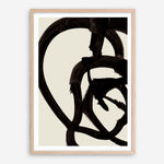 Shop Mono Brush 2 Art Print a painted abstract themed wall art print from The Print Emporium wall artwork collection - Buy Australian made fine art painting style poster and framed prints for the home and your interior decor room, TPE-DH-074-AP