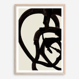 Shop Mono Brush 2 Art Print a painted abstract themed wall art print from The Print Emporium wall artwork collection - Buy Australian made fine art painting style poster and framed prints for the home and your interior decor room, TPE-DH-074-AP