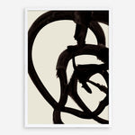 Shop Mono Brush 2 Art Print a painted abstract themed wall art print from The Print Emporium wall artwork collection - Buy Australian made fine art painting style poster and framed prints for the home and your interior decor room, TPE-DH-074-AP