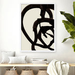 Shop Mono Brush 2 Art Print a painted abstract themed wall art print from The Print Emporium wall artwork collection - Buy Australian made fine art painting style poster and framed prints for the home and your interior decor room, TPE-DH-074-AP