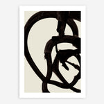 Shop Mono Brush 2 Art Print a painted abstract themed wall art print from The Print Emporium wall artwork collection - Buy Australian made fine art painting style poster and framed prints for the home and your interior decor room, TPE-DH-074-AP