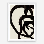 Shop Mono Brush 2 Art Print a painted abstract themed wall art print from The Print Emporium wall artwork collection - Buy Australian made fine art painting style poster and framed prints for the home and your interior decor room, TPE-DH-074-AP
