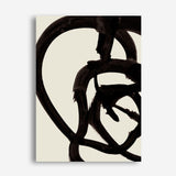 Shop Mono Brush 2 Canvas Print a painted abstract themed framed canvas wall art print from The Print Emporium artwork collection - Buy Australian made fine art painting style stretched canvas prints for the home and your interior decor space, TPE-DH-074-CA-35X46-NF