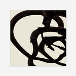 Shop Mono Brush 2 (Square) Art Print a painted abstract themed wall art print from The Print Emporium wall artwork collection - Buy Australian made fine art painting style poster and framed prints for the home and your interior decor room, TPE-DH-297-AP
