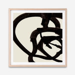 Shop Mono Brush 2 (Square) Art Print a painted abstract themed wall art print from The Print Emporium wall artwork collection - Buy Australian made fine art painting style poster and framed prints for the home and your interior decor room, TPE-DH-297-AP