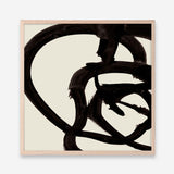 Shop Mono Brush 2 (Square) Art Print a painted abstract themed wall art print from The Print Emporium wall artwork collection - Buy Australian made fine art painting style poster and framed prints for the home and your interior decor room, TPE-DH-297-AP